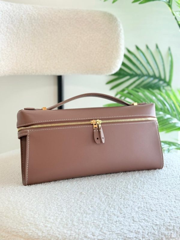 Loro Piana Clutch L29 Burnt Tan