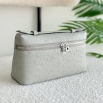 Loro Piana Pouch L19 Deep Ice Ostrich