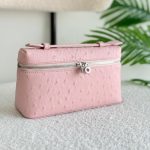 Loro Piana Pouch L19 Pink Ostrich