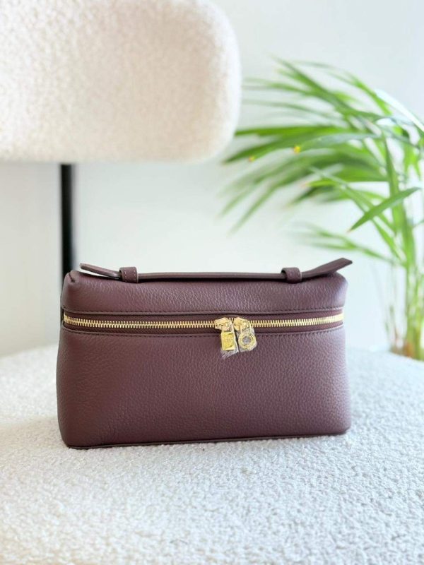 Loro Piana Pouch L19 Burgundy