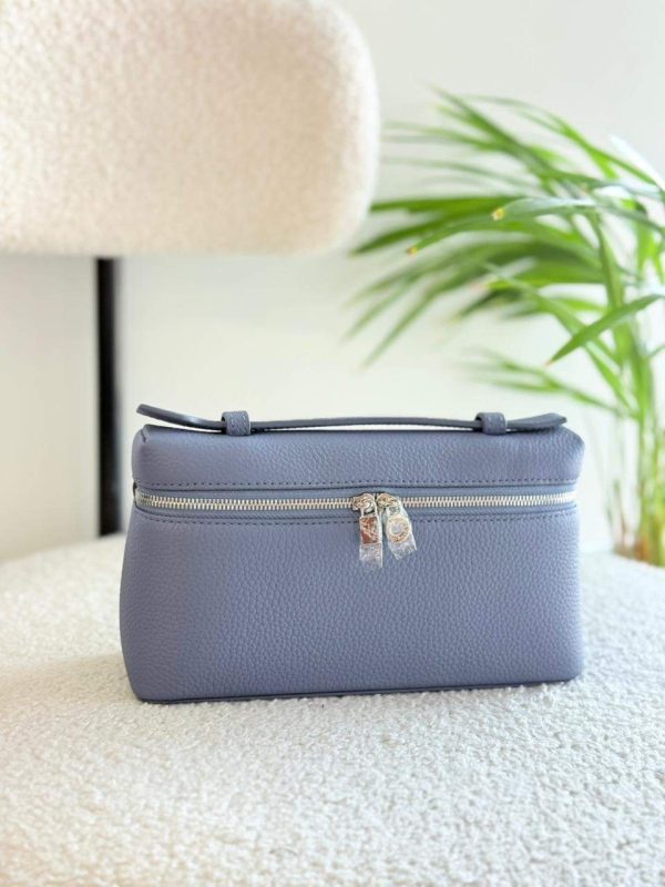 Loro Piana Pouch L19 Cold Denim