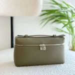 Loro Piana Pouch L19 Olive Leaf Calfskin