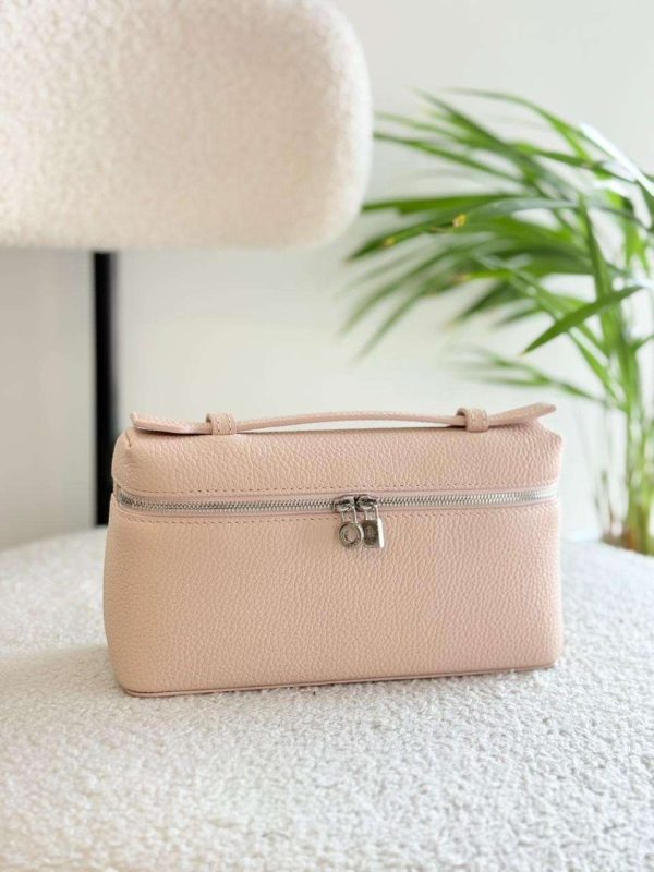 Loro Piana Pouch L19 Pink Beige