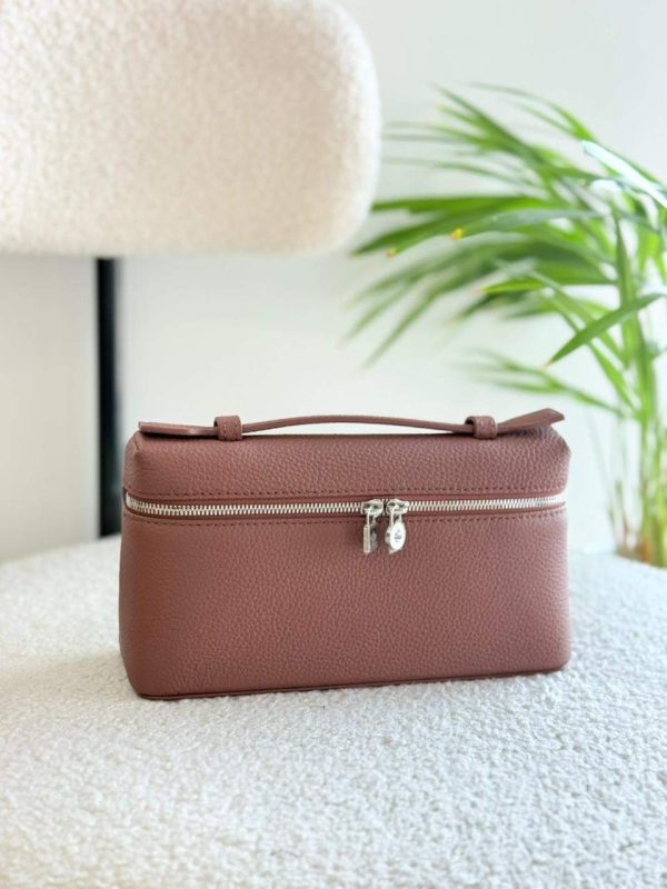 Loro Piana Pouch L19 Terracotta