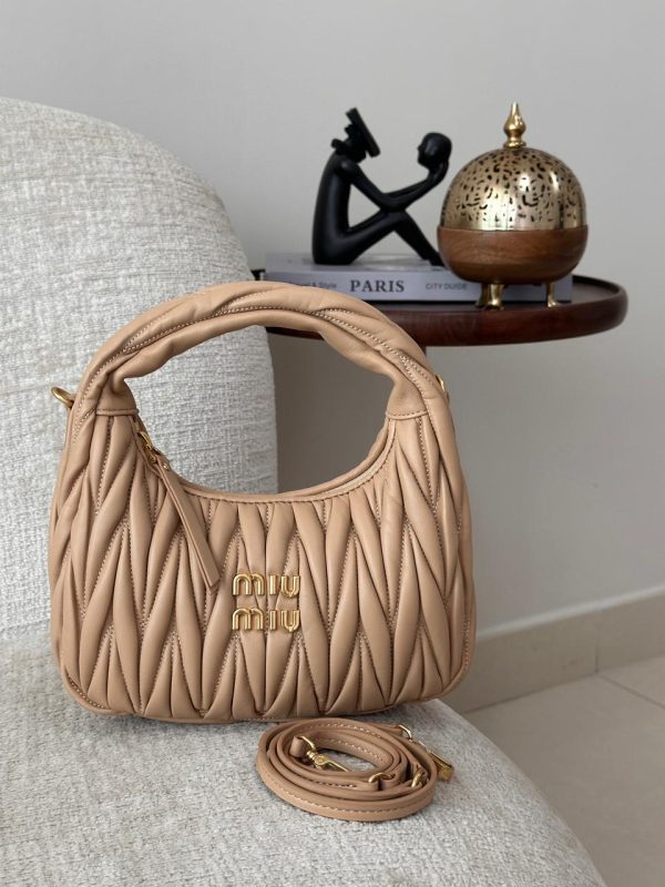 Miu Miu Wander Bag Mini Beige