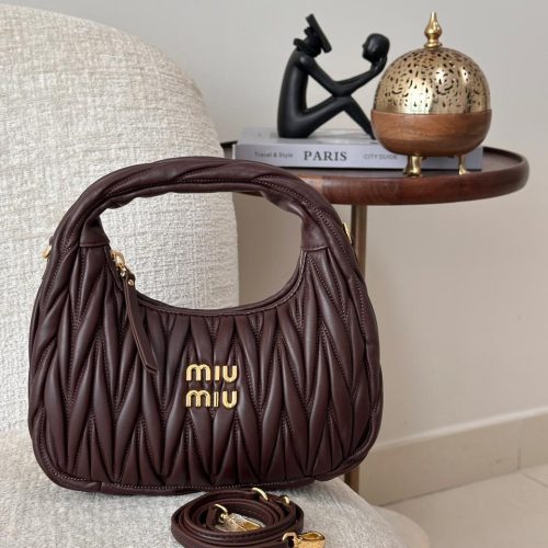 Miu Miu Wander Bag Mini Dark Brown