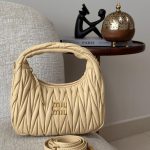 Miu Miu Wander Bag Mini Light Beige