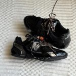 New Balance 530 SL X Miu Miu Sneakers Black Patent Leather