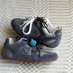 New Balance 530 SL X Miu Miu Sneakers Dark Blue Patent Leather