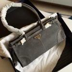 Prada Shoulder Bag Bonnie Medium Grey