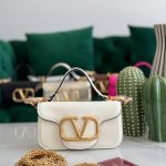 Valentino Shoulder Bag Small Loco Ivory