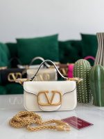 Valentino Shoulder Bag Small Loco Ivory