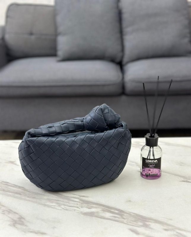 Bottega Veneta Mini Jodie Navy Blue
