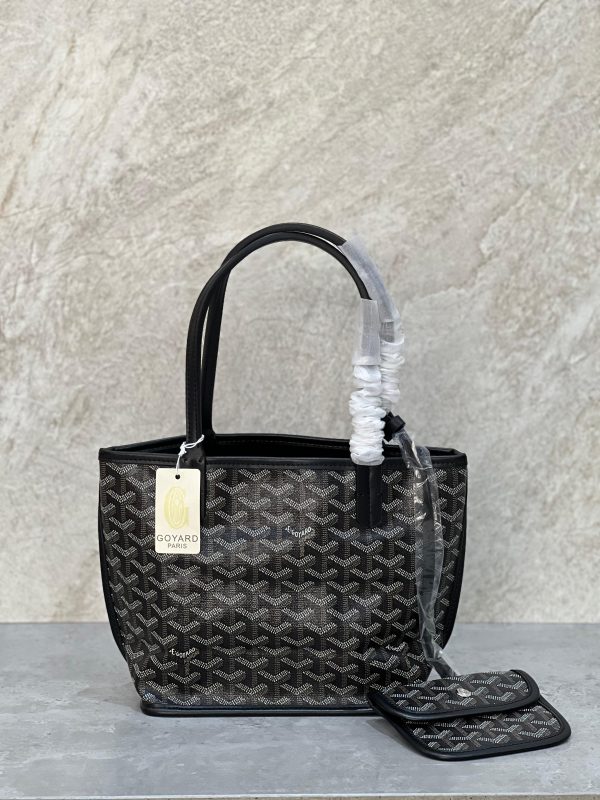 Goyard Anjou Mini Tote Bag Black