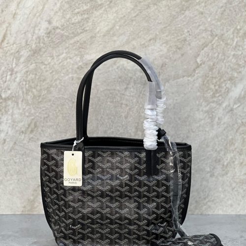 Goyard Anjou Mini Tote Bag Black