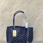 Goyard Anjou Mini Tote Bag Blue
