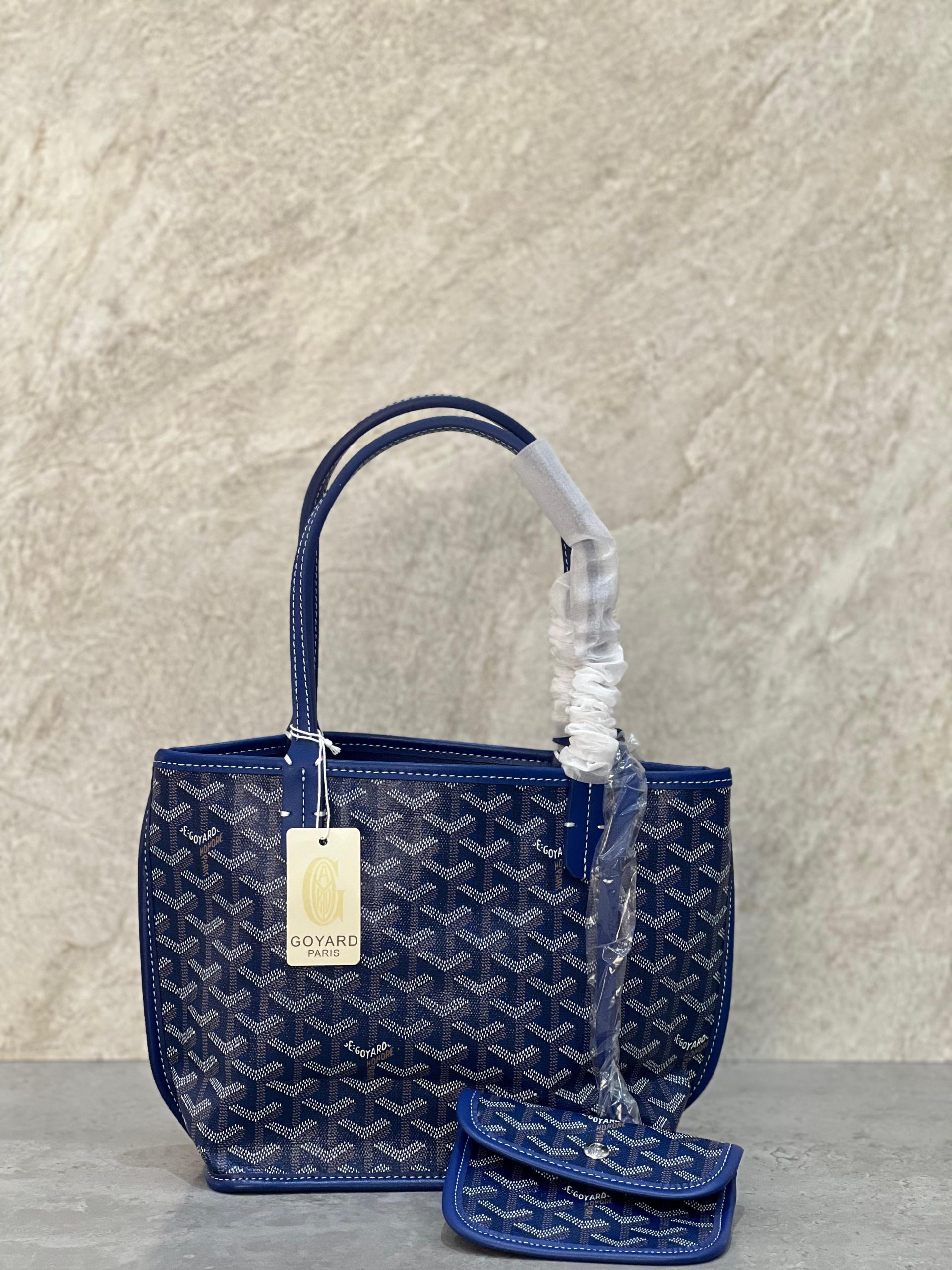 Goyard Anjou Mini Tote Bag Blue Goyard Anjou Mini Tote Bag Blue