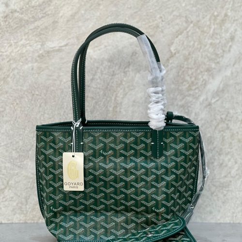Goyard Anjou Mini Tote Bag Green