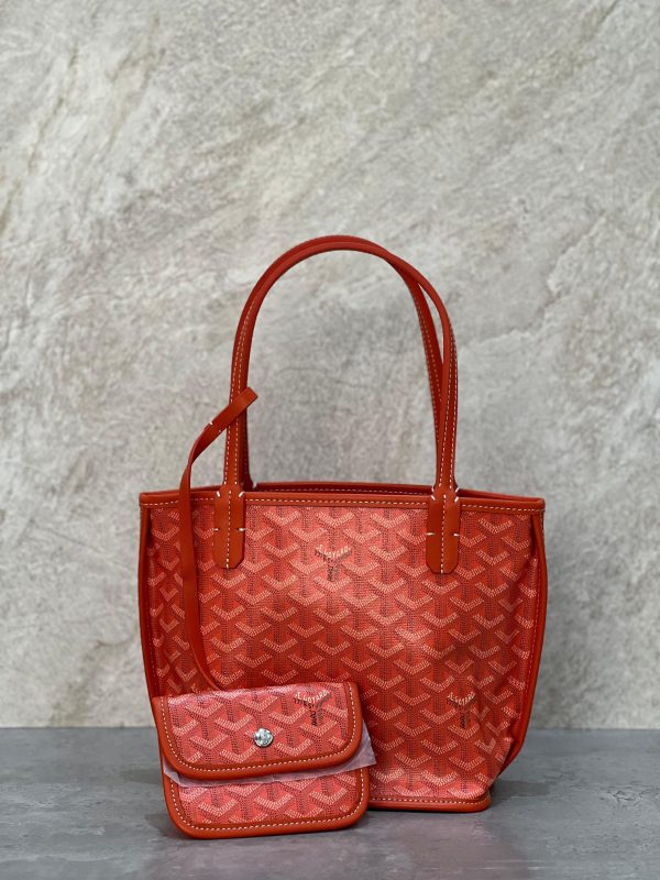 Goyard Anjou Mini Tote Orange
