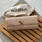 Bottega Veneta Andiamo Clutch Light Pink
