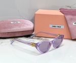 MIU MIU Cat-Eye Acetate Sunglasses - Image 3