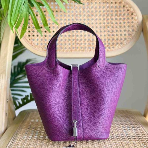 Hermes Picotin Lock 22 Purple