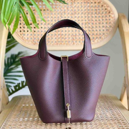 Hermes Picotin Lock 22 Bordeaux