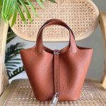 Hermes Picotin Lock 18 Brown