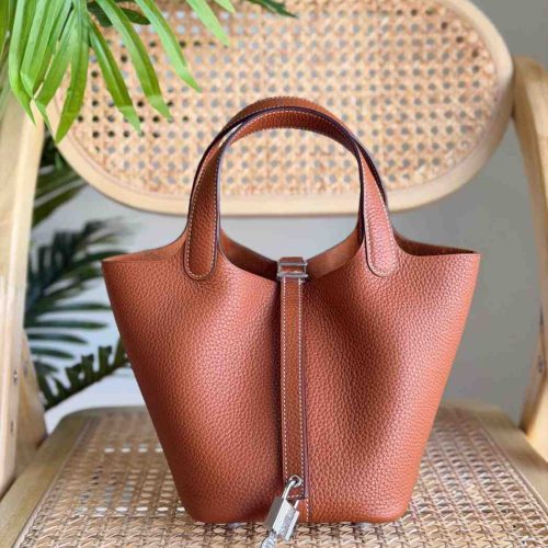 Hermes Picotin Lock 18 Brown