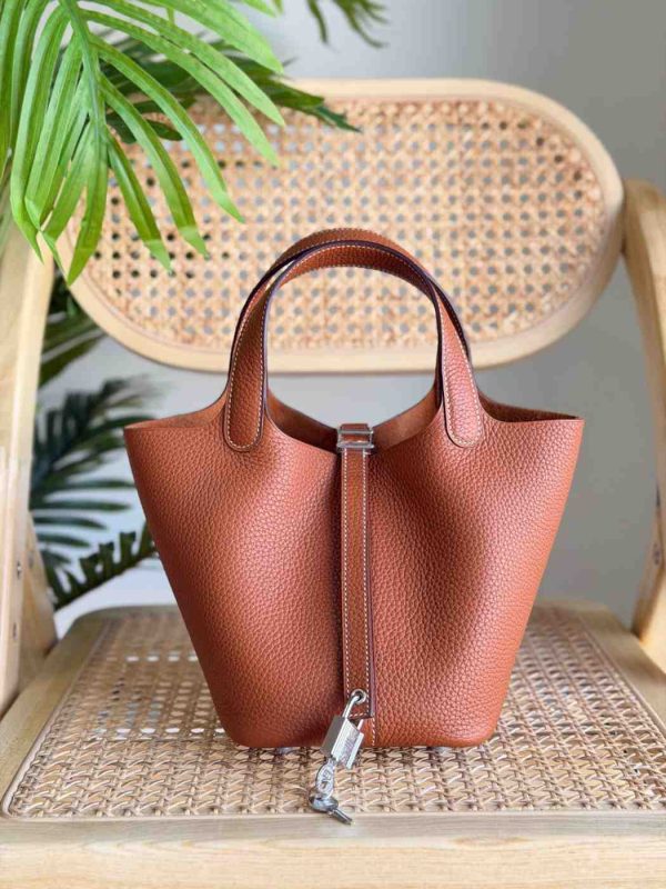 Hermes Picotin Lock 18 Brown