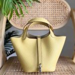 Hermes Picotin Lock 22 jaune Milton