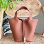 Hermes Picotin Lock 22 Brown