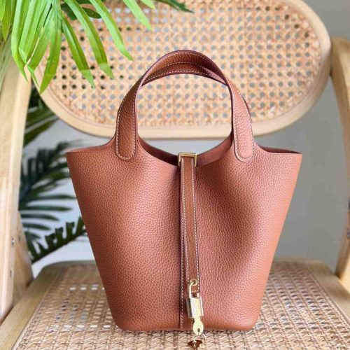 Hermes Picotin Lock 22 Brown