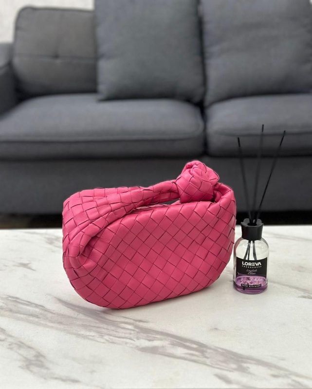 Bottega Veneta Mini Jodie Pink