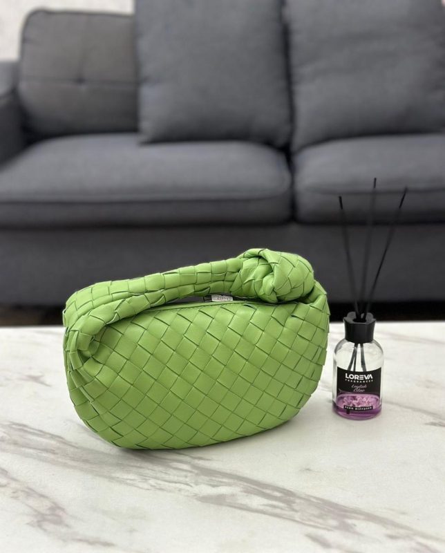 Bottega Veneta Mini Jodie Lime Green