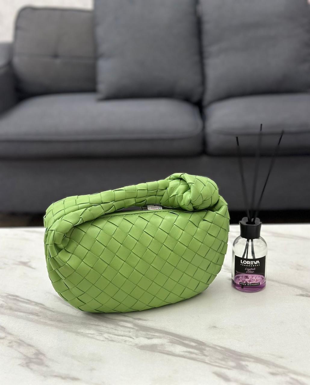 Bottega Veneta Mini Jodie Lime Green Bottega Veneta Mini Jodie Lime Green