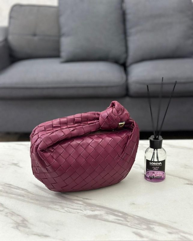 Bottega Veneta Mini Jodie Burgundy
