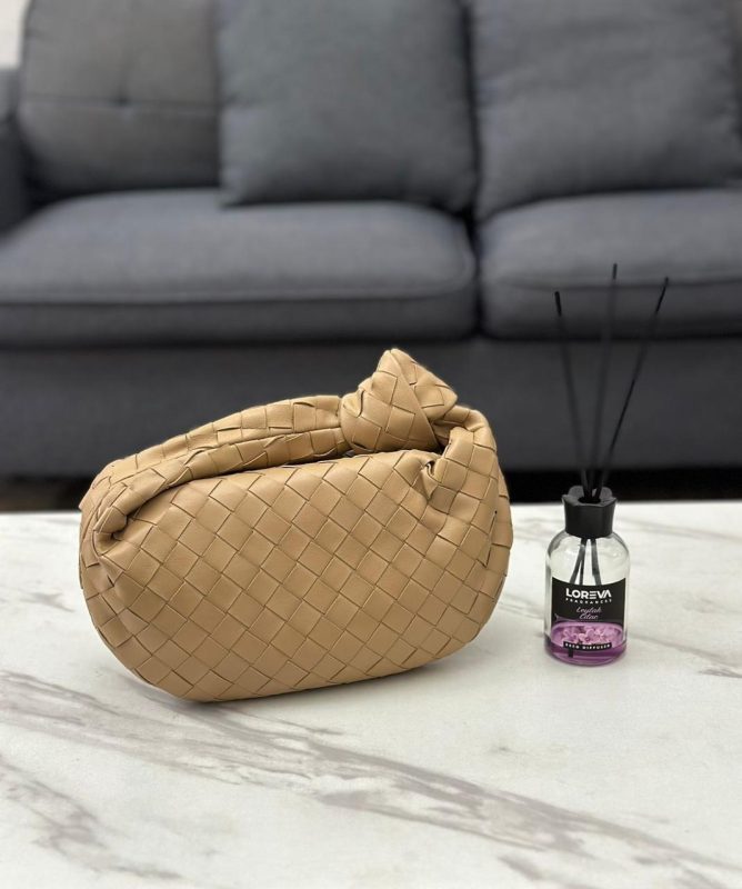 Bottega Veneta Mini Jodie Caramel