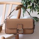 Fendi Baguette Brown Selleria 612 Stitches