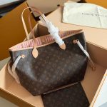Louis Vuitton Neverfull MM Monogram Canvas Tote Bag