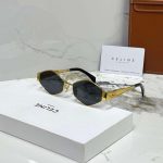 Celine Triomphe Metal 02 Graphic Frame Sunglasses
