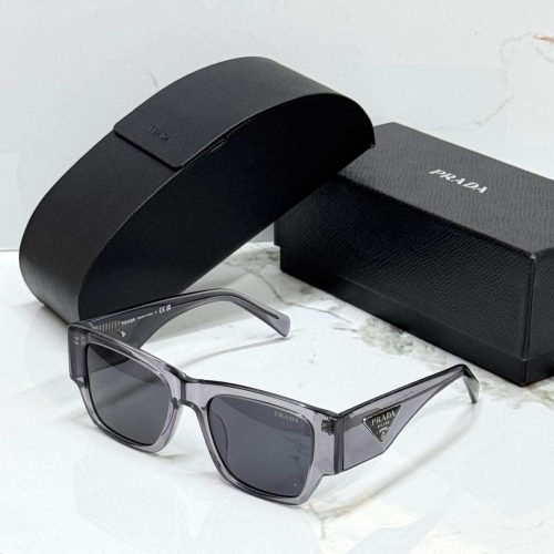 Prada triangle logo Unisex Sunglasses