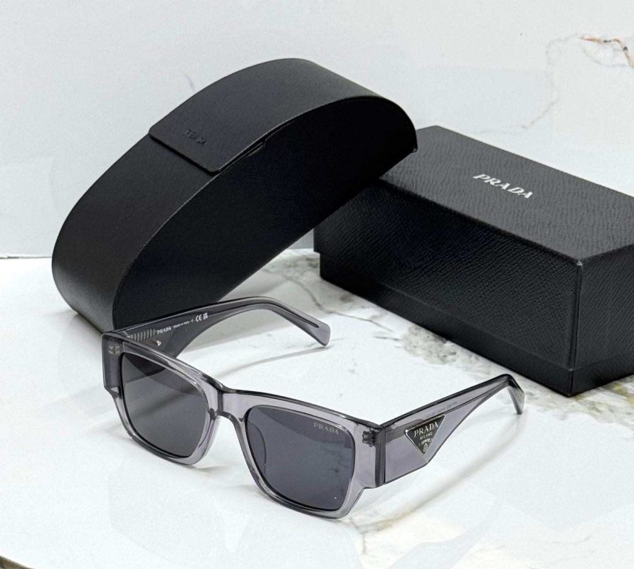 Prada triangle logo Unisex Sunglasses
