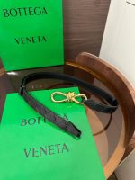 Bottega Veneta Intrecciato Leather Belt Knot Buckle - Image 2