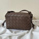 Bottega Veneta Loop Camera Mini Brown