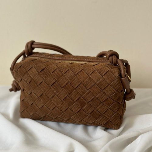 Bottega Veneta Loop Camera Mini Brown