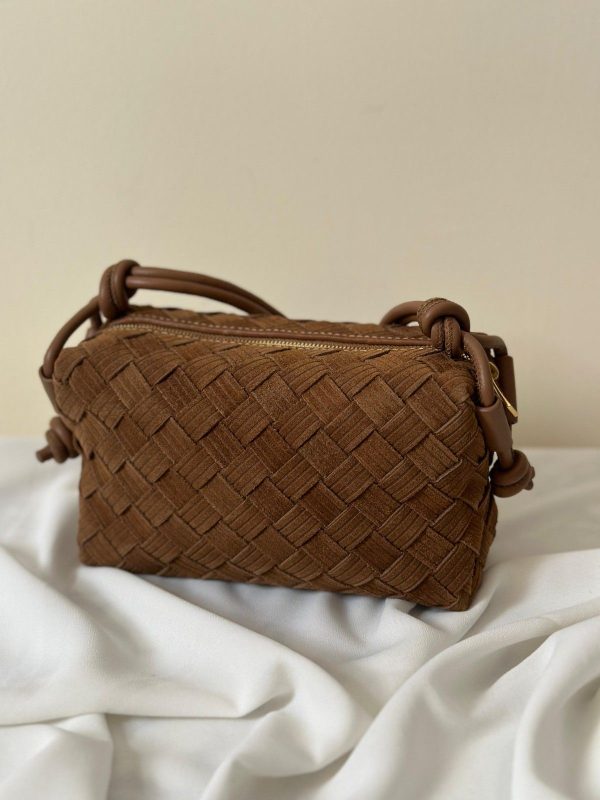 Bottega Veneta Loop Camera Mini Brown