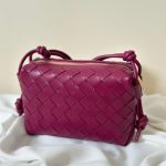 Bottega Veneta Loop Camera Mini Bag Pink