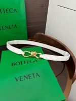 Bottega Veneta Intrecciato Leather Belt Knot Buckle - Image 3