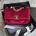 Chanel 19 Medium Red Leather Bag